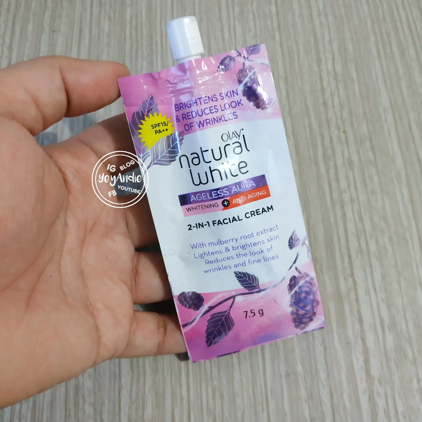 26340 olay natural white cream ingredients