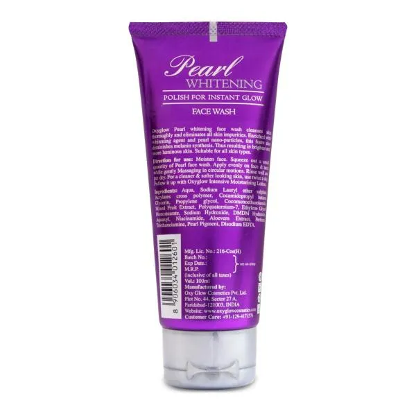 26368 applying face wash correctly