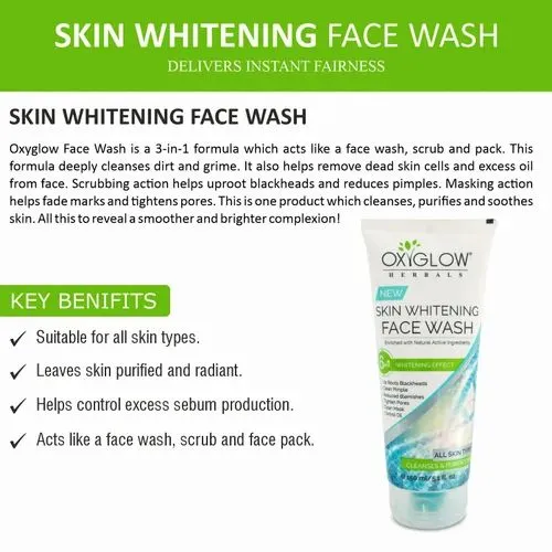 26368 oxyglow face wash before after