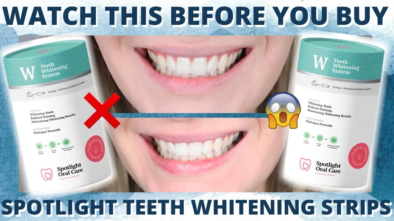 26416 improper whitening strip application