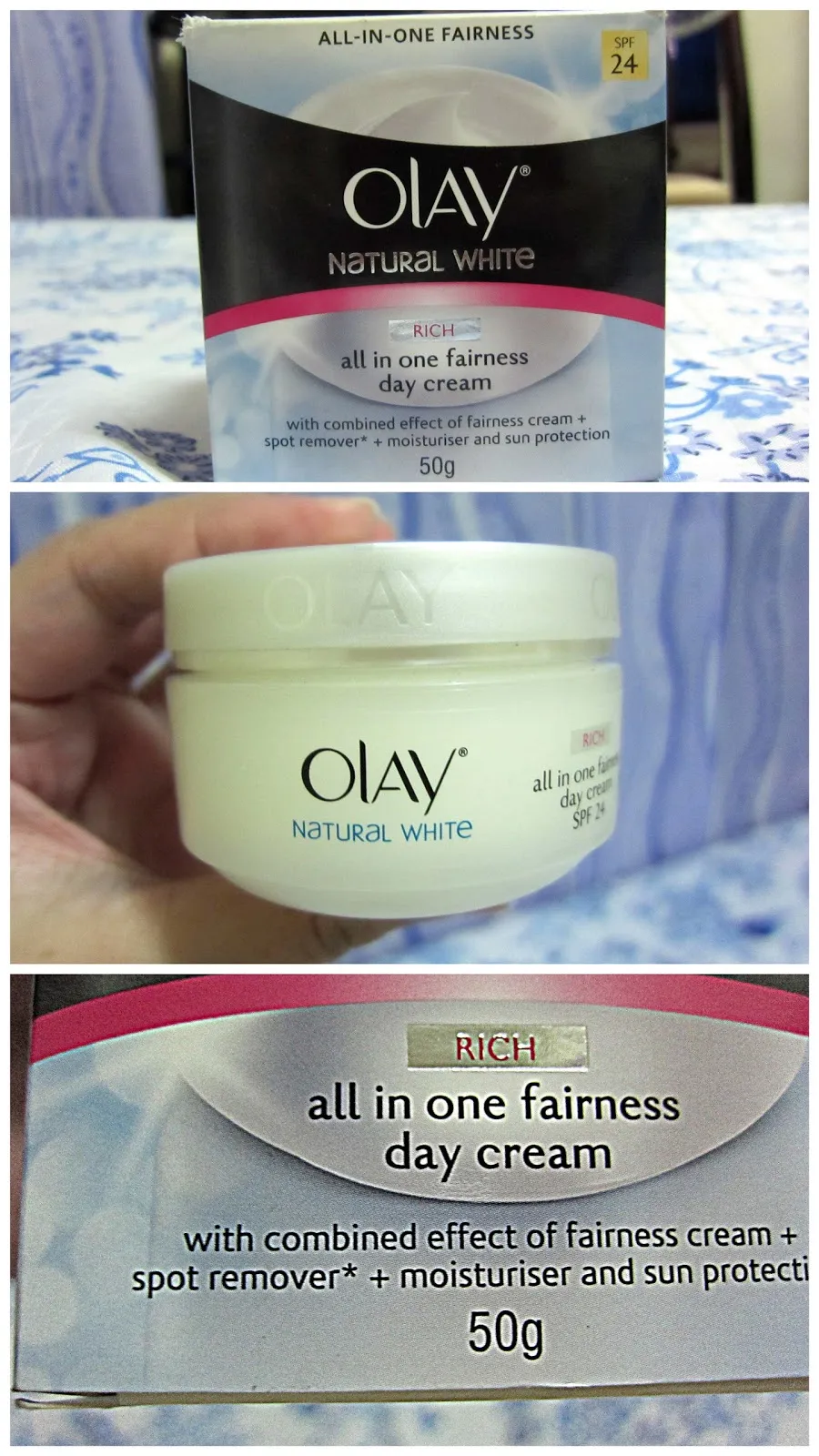26420 olay whitening cream application